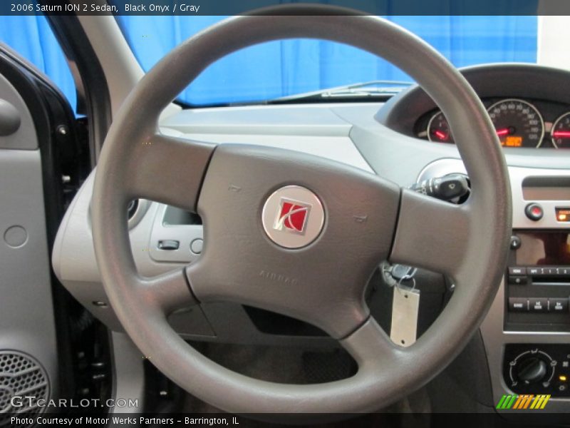 Black Onyx / Gray 2006 Saturn ION 2 Sedan