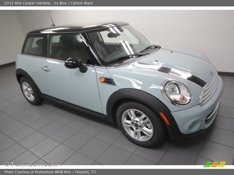 Ice Blue / Carbon Black 2013 Mini Cooper Hardtop