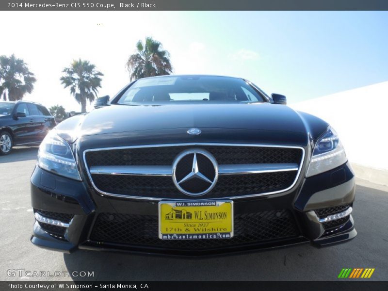 Black / Black 2014 Mercedes-Benz CLS 550 Coupe