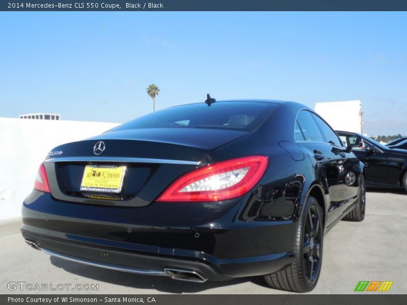 Black / Black 2014 Mercedes-Benz CLS 550 Coupe