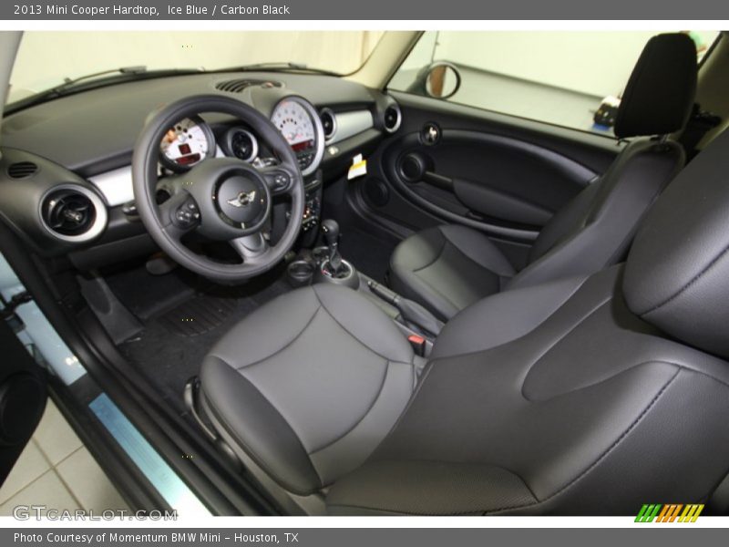 Ice Blue / Carbon Black 2013 Mini Cooper Hardtop