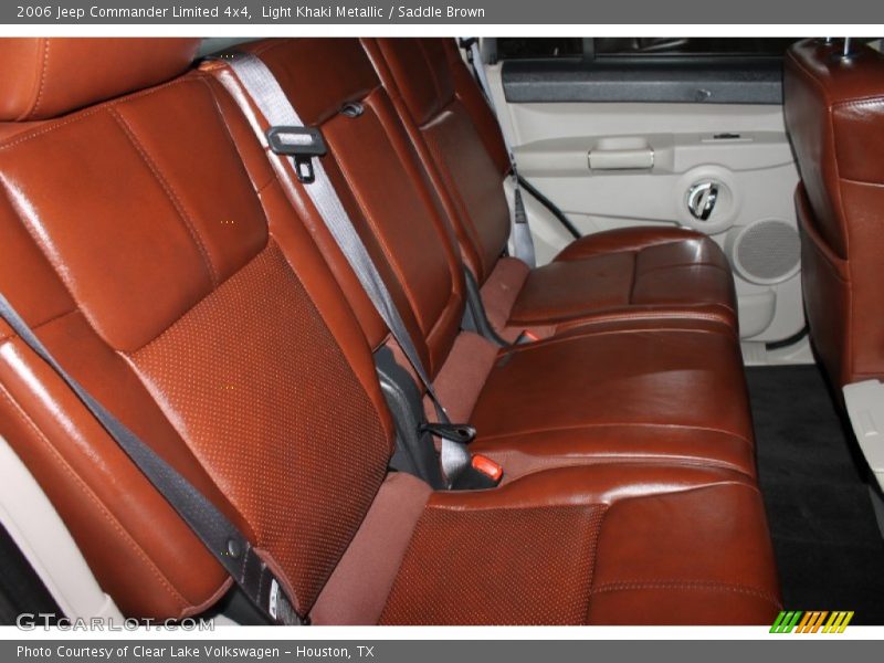 Light Khaki Metallic / Saddle Brown 2006 Jeep Commander Limited 4x4