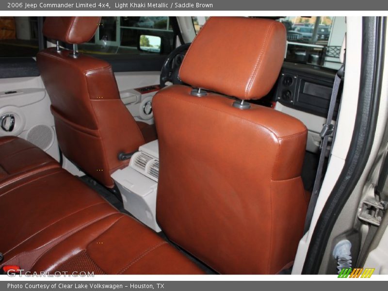 Light Khaki Metallic / Saddle Brown 2006 Jeep Commander Limited 4x4