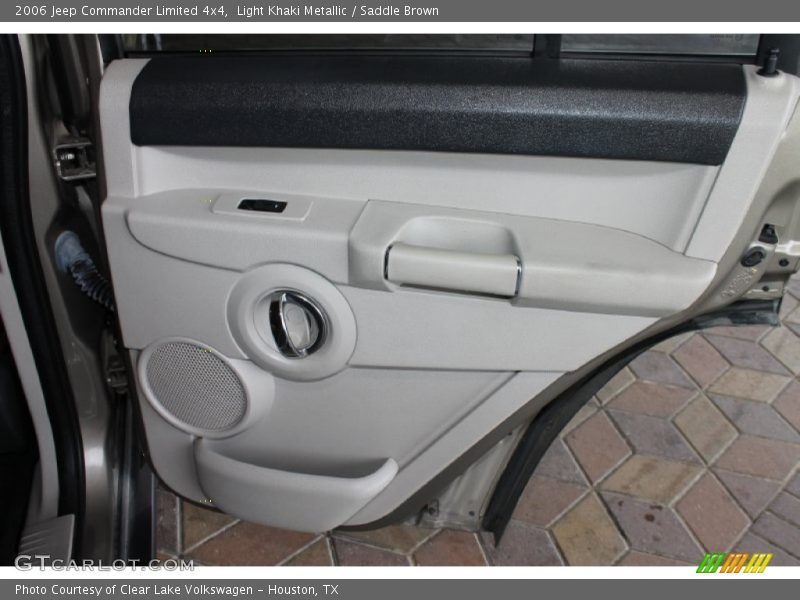 Light Khaki Metallic / Saddle Brown 2006 Jeep Commander Limited 4x4