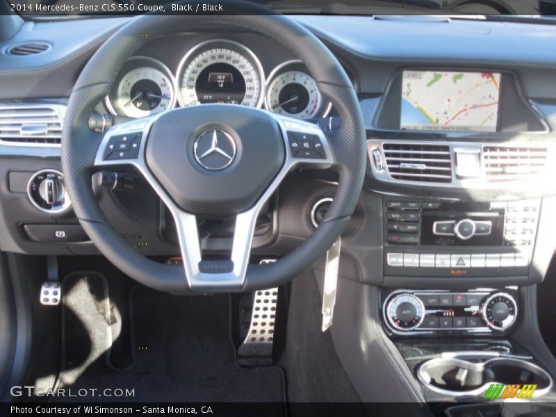 Black / Black 2014 Mercedes-Benz CLS 550 Coupe