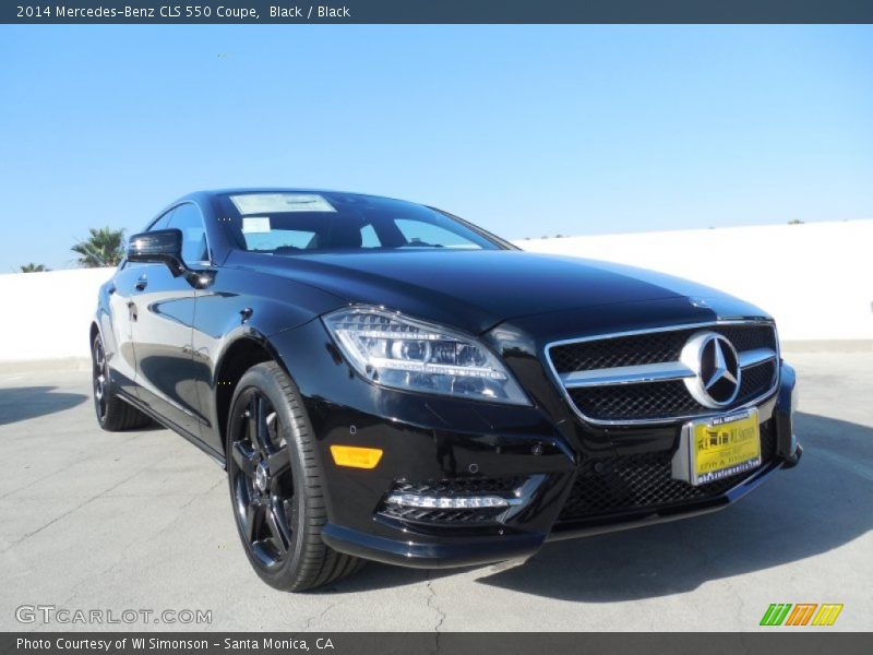 Black / Black 2014 Mercedes-Benz CLS 550 Coupe