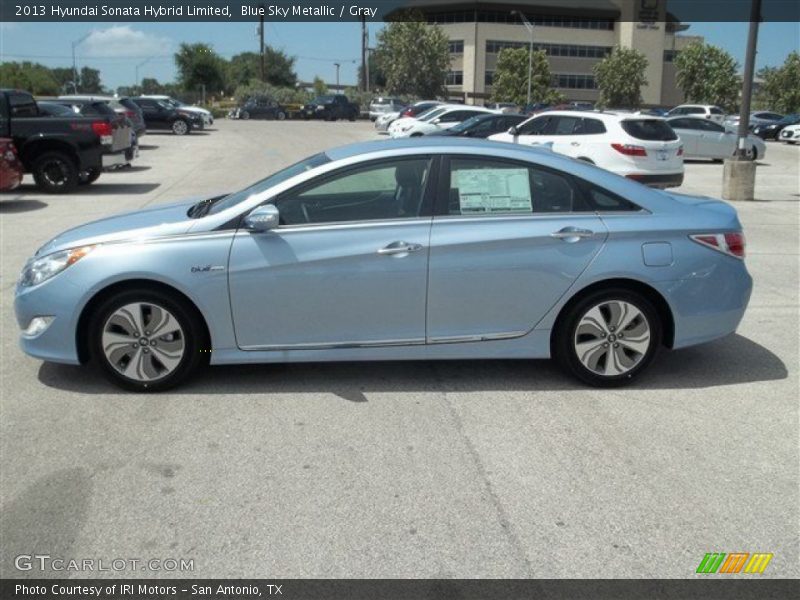  2013 Sonata Hybrid Limited Blue Sky Metallic