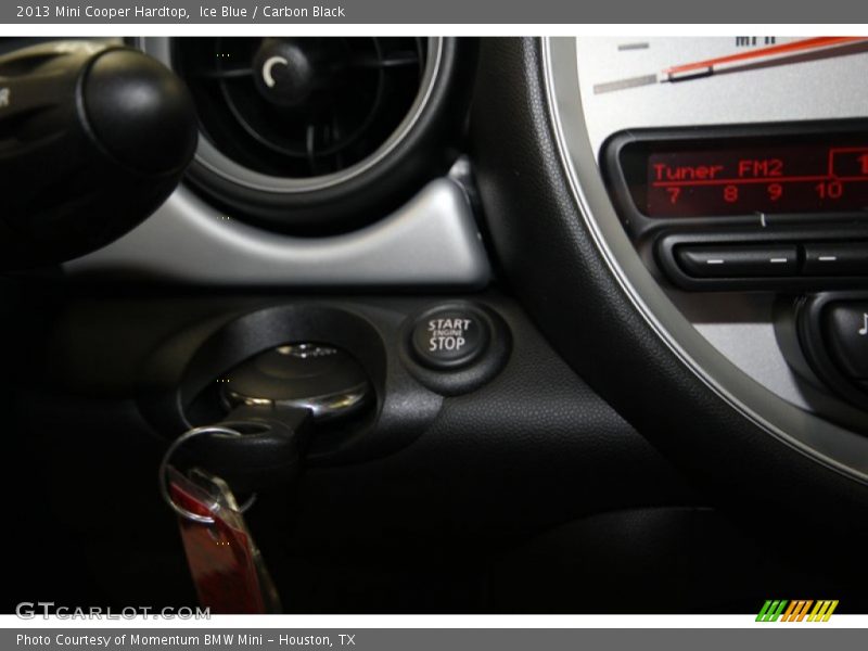 Ice Blue / Carbon Black 2013 Mini Cooper Hardtop