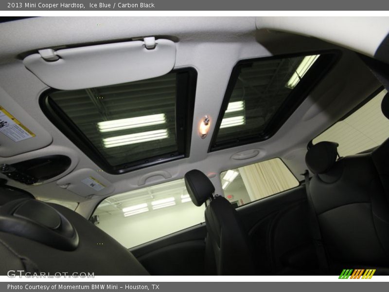 Ice Blue / Carbon Black 2013 Mini Cooper Hardtop