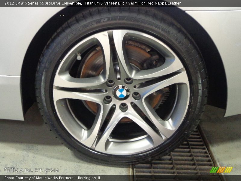  2012 6 Series 650i xDrive Convertible Wheel