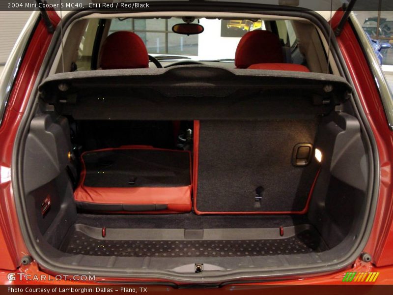 Chili Red / Red/Black 2004 Mini Cooper S MC40