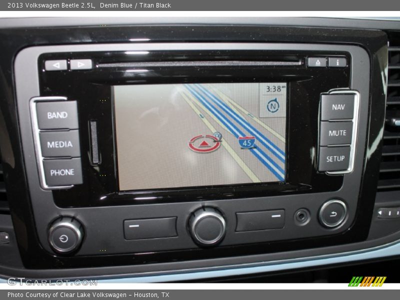Denim Blue / Titan Black 2013 Volkswagen Beetle 2.5L