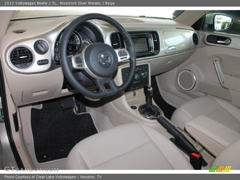 Beige Interior - 2013 Beetle 2.5L 