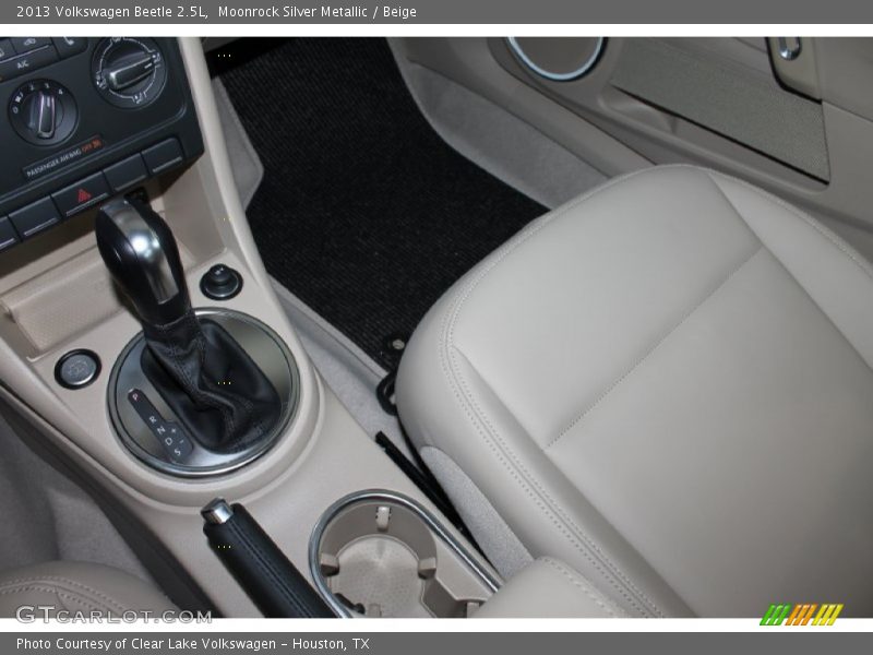 Moonrock Silver Metallic / Beige 2013 Volkswagen Beetle 2.5L