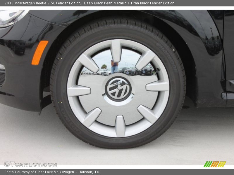 Deep Black Pearl Metallic / Titan Black Fender Edition 2013 Volkswagen Beetle 2.5L Fender Edition