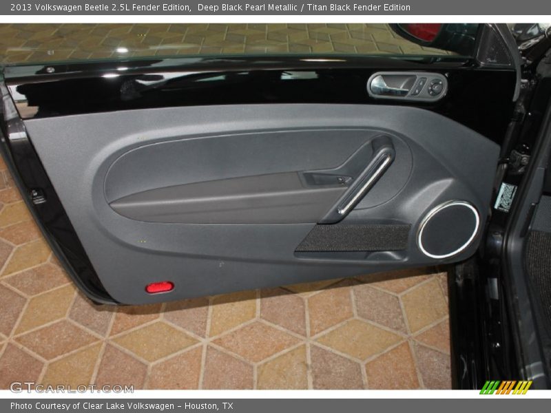 Deep Black Pearl Metallic / Titan Black Fender Edition 2013 Volkswagen Beetle 2.5L Fender Edition