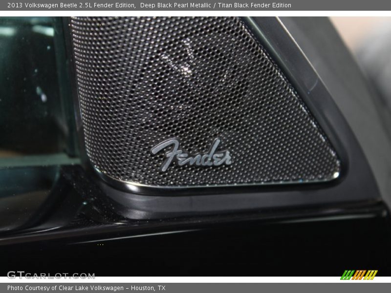 Deep Black Pearl Metallic / Titan Black Fender Edition 2013 Volkswagen Beetle 2.5L Fender Edition
