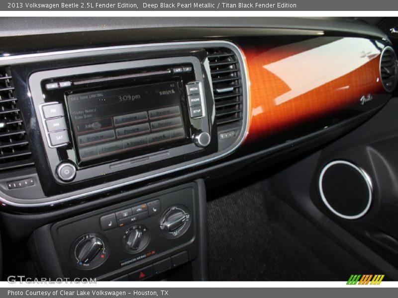 Deep Black Pearl Metallic / Titan Black Fender Edition 2013 Volkswagen Beetle 2.5L Fender Edition