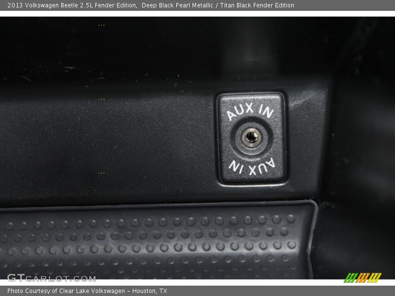 Deep Black Pearl Metallic / Titan Black Fender Edition 2013 Volkswagen Beetle 2.5L Fender Edition