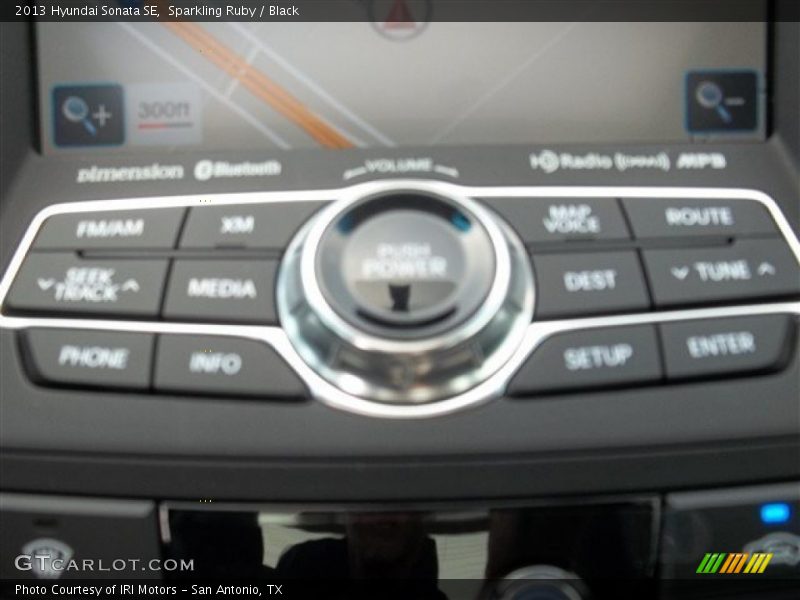 Sparkling Ruby / Black 2013 Hyundai Sonata SE