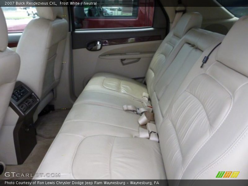 Frost White / Neutral 2007 Buick Rendezvous CXL