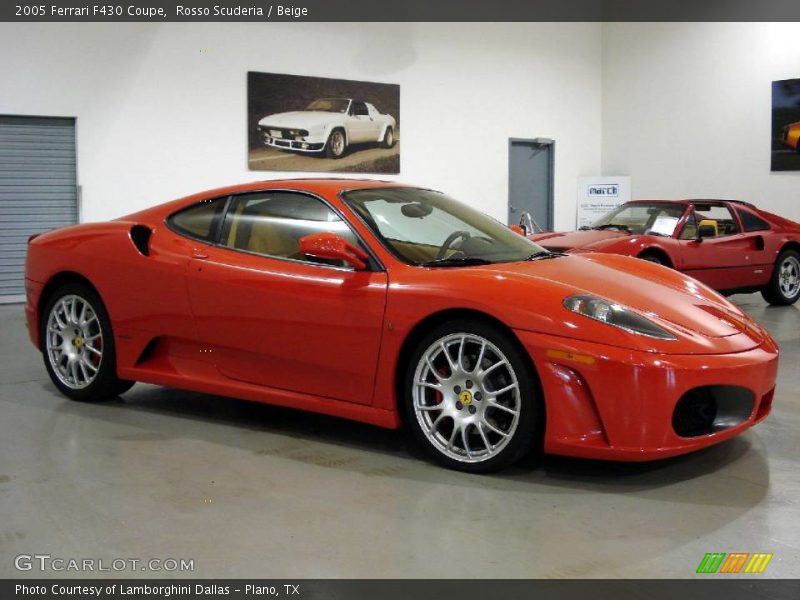 Rosso Scuderia / Beige 2005 Ferrari F430 Coupe