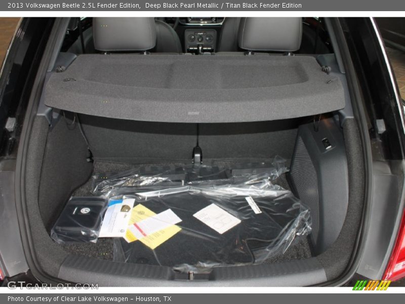 Deep Black Pearl Metallic / Titan Black Fender Edition 2013 Volkswagen Beetle 2.5L Fender Edition