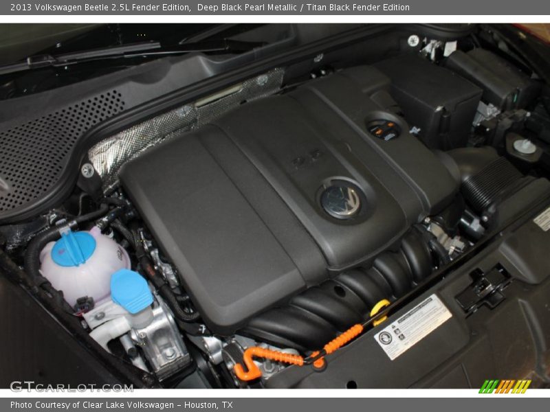 Deep Black Pearl Metallic / Titan Black Fender Edition 2013 Volkswagen Beetle 2.5L Fender Edition