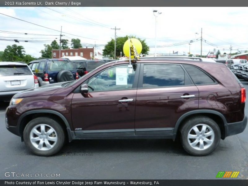  2013 Sorento LX Dark Cherry