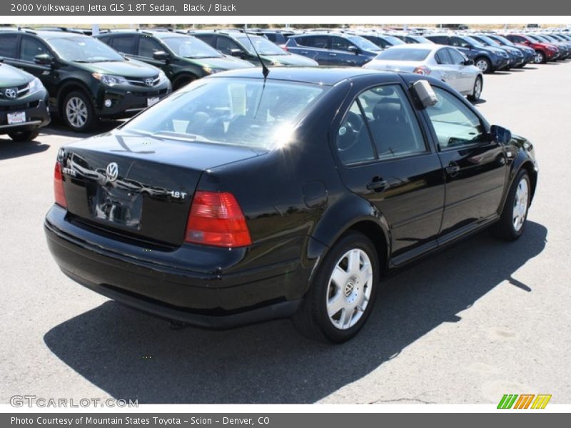 Black / Black 2000 Volkswagen Jetta GLS 1.8T Sedan