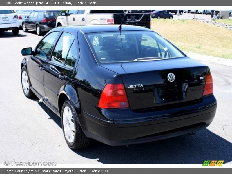 Black / Black 2000 Volkswagen Jetta GLS 1.8T Sedan