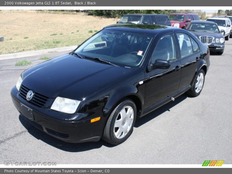 Black / Black 2000 Volkswagen Jetta GLS 1.8T Sedan