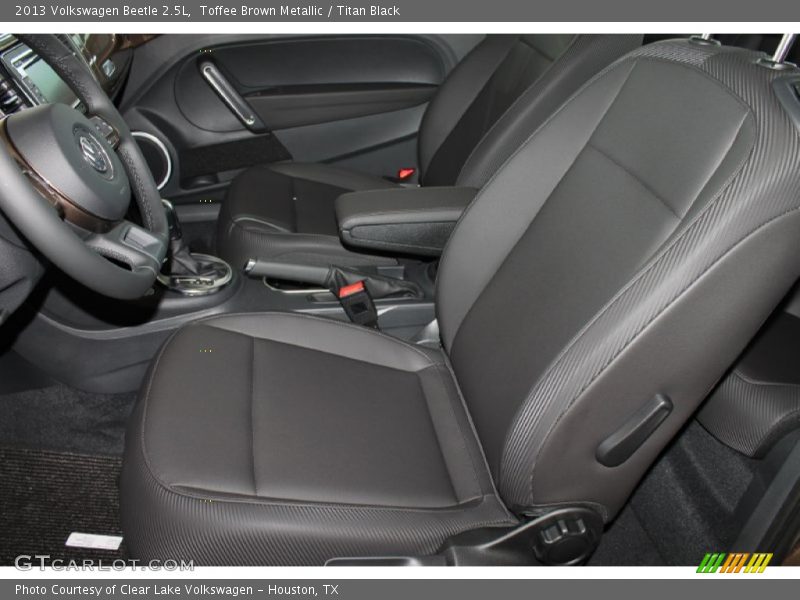 Toffee Brown Metallic / Titan Black 2013 Volkswagen Beetle 2.5L
