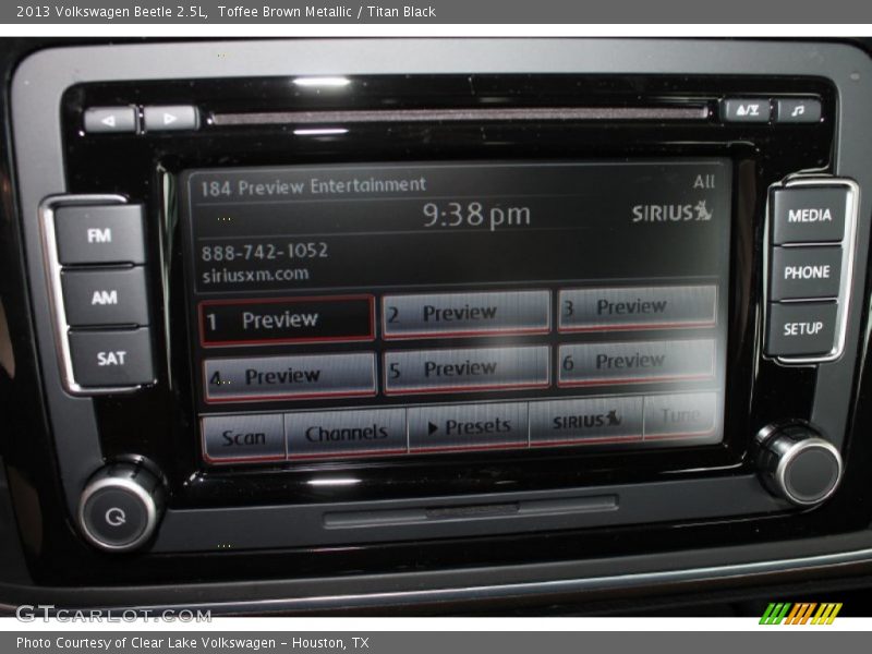 Toffee Brown Metallic / Titan Black 2013 Volkswagen Beetle 2.5L