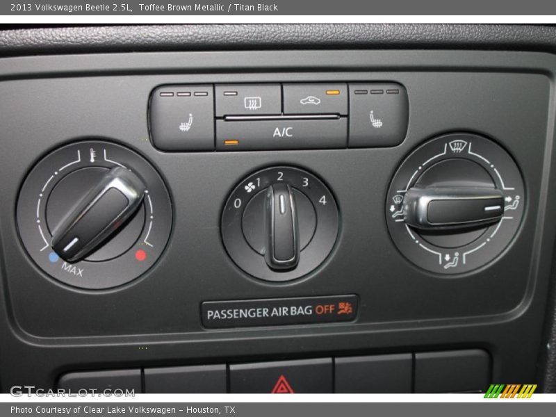 Toffee Brown Metallic / Titan Black 2013 Volkswagen Beetle 2.5L