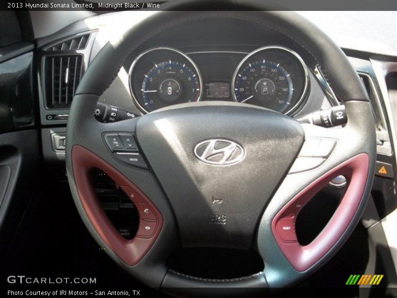  2013 Sonata Limited Steering Wheel