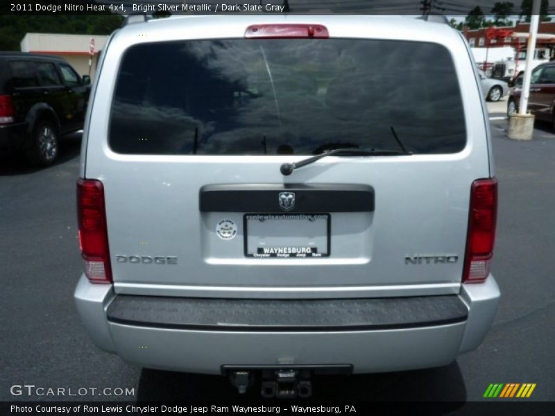 Bright Silver Metallic / Dark Slate Gray 2011 Dodge Nitro Heat 4x4