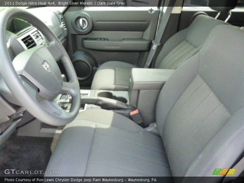 Bright Silver Metallic / Dark Slate Gray 2011 Dodge Nitro Heat 4x4