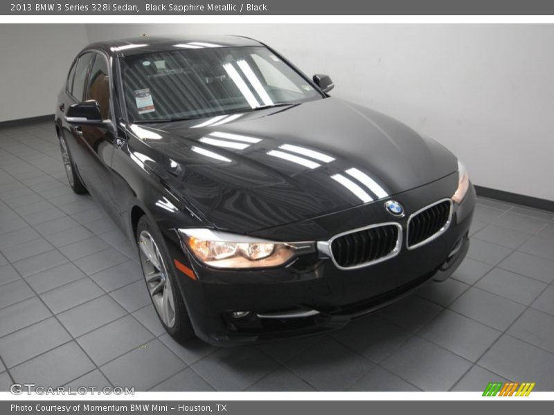 Black Sapphire Metallic / Black 2013 BMW 3 Series 328i Sedan
