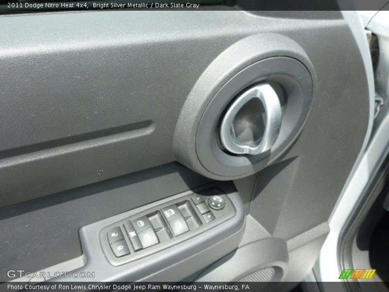 Bright Silver Metallic / Dark Slate Gray 2011 Dodge Nitro Heat 4x4