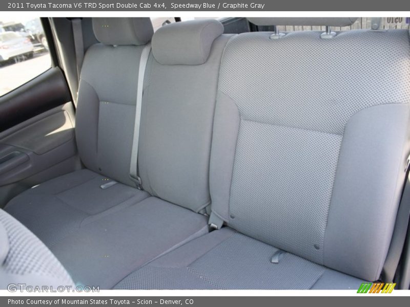 Speedway Blue / Graphite Gray 2011 Toyota Tacoma V6 TRD Sport Double Cab 4x4