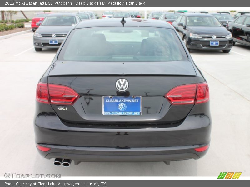 Deep Black Pearl Metallic / Titan Black 2013 Volkswagen Jetta GLI Autobahn