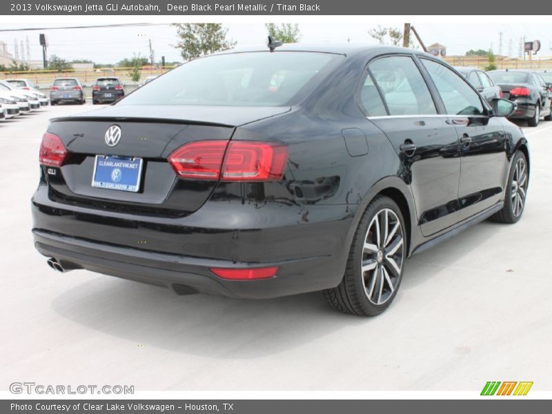 Deep Black Pearl Metallic / Titan Black 2013 Volkswagen Jetta GLI Autobahn