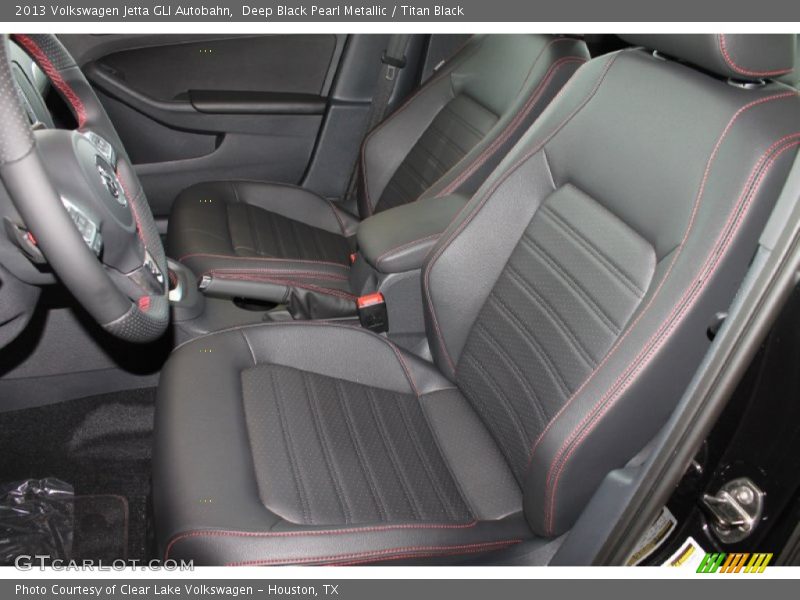 Deep Black Pearl Metallic / Titan Black 2013 Volkswagen Jetta GLI Autobahn