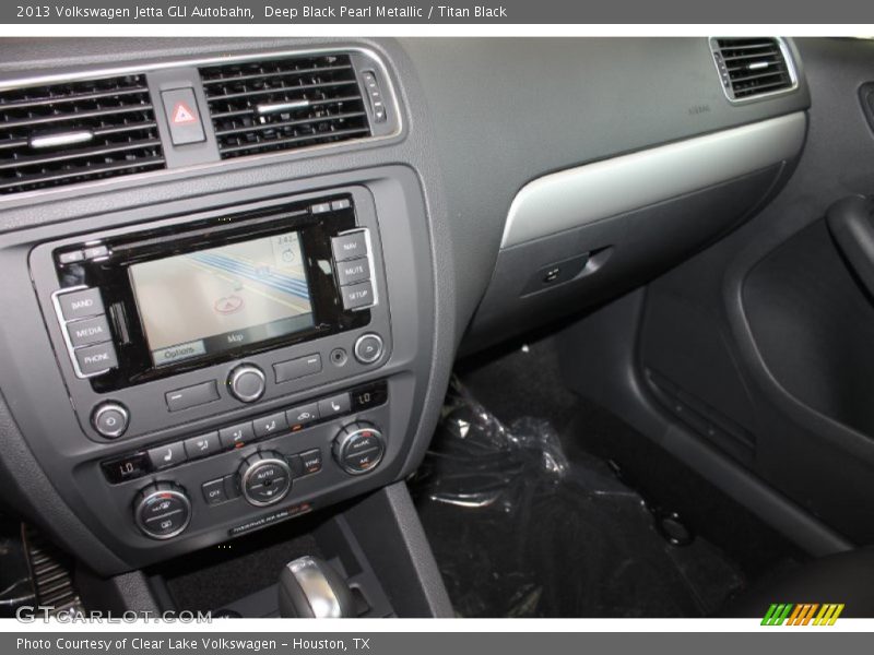 Deep Black Pearl Metallic / Titan Black 2013 Volkswagen Jetta GLI Autobahn