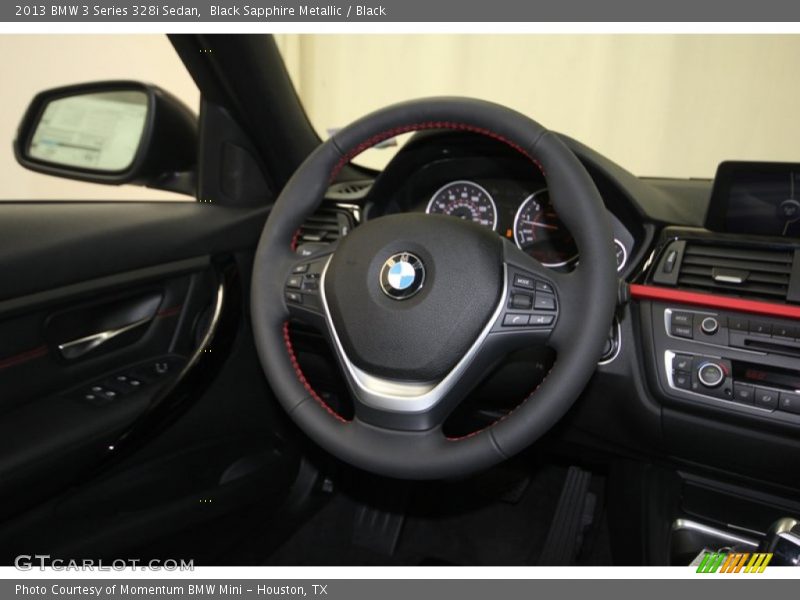 Black Sapphire Metallic / Black 2013 BMW 3 Series 328i Sedan