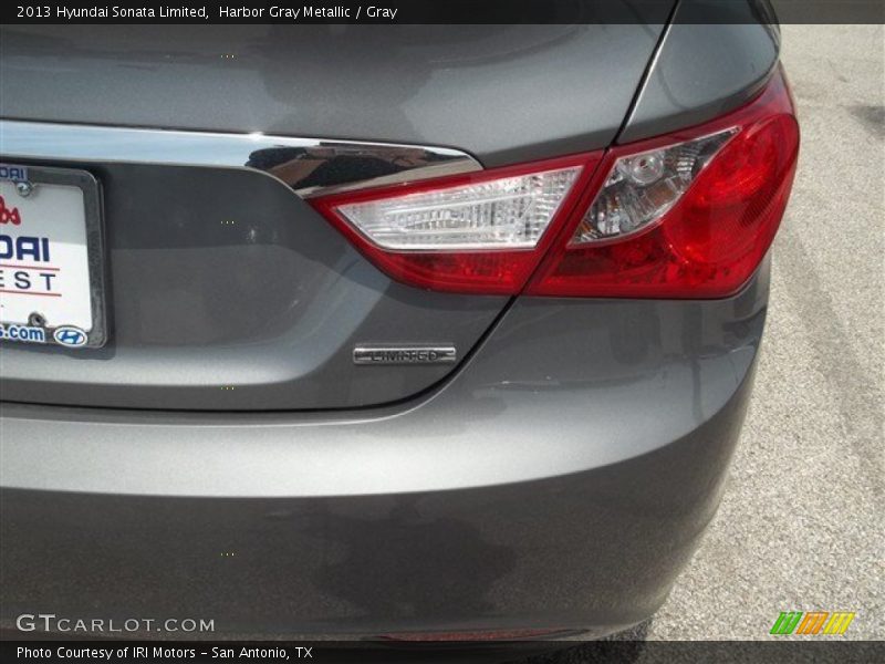 Harbor Gray Metallic / Gray 2013 Hyundai Sonata Limited