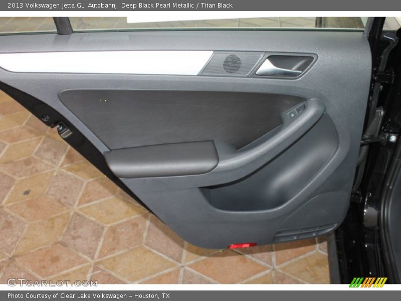 Deep Black Pearl Metallic / Titan Black 2013 Volkswagen Jetta GLI Autobahn