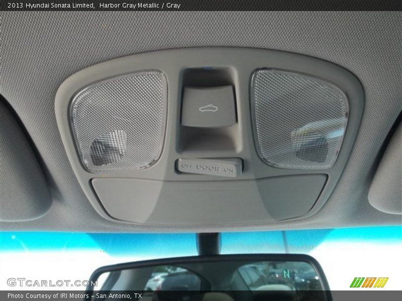 Harbor Gray Metallic / Gray 2013 Hyundai Sonata Limited