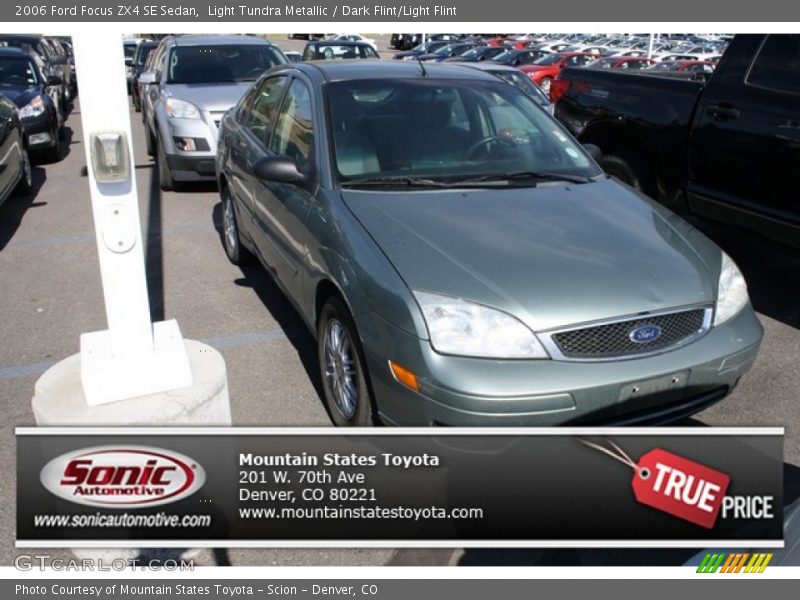 Light Tundra Metallic / Dark Flint/Light Flint 2006 Ford Focus ZX4 SE Sedan
